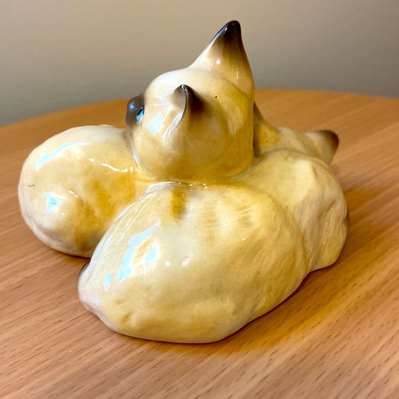 Vintage Beswick Siamese Kittens cat figurine (Model 1296) Made in England - Picture 4 of 10